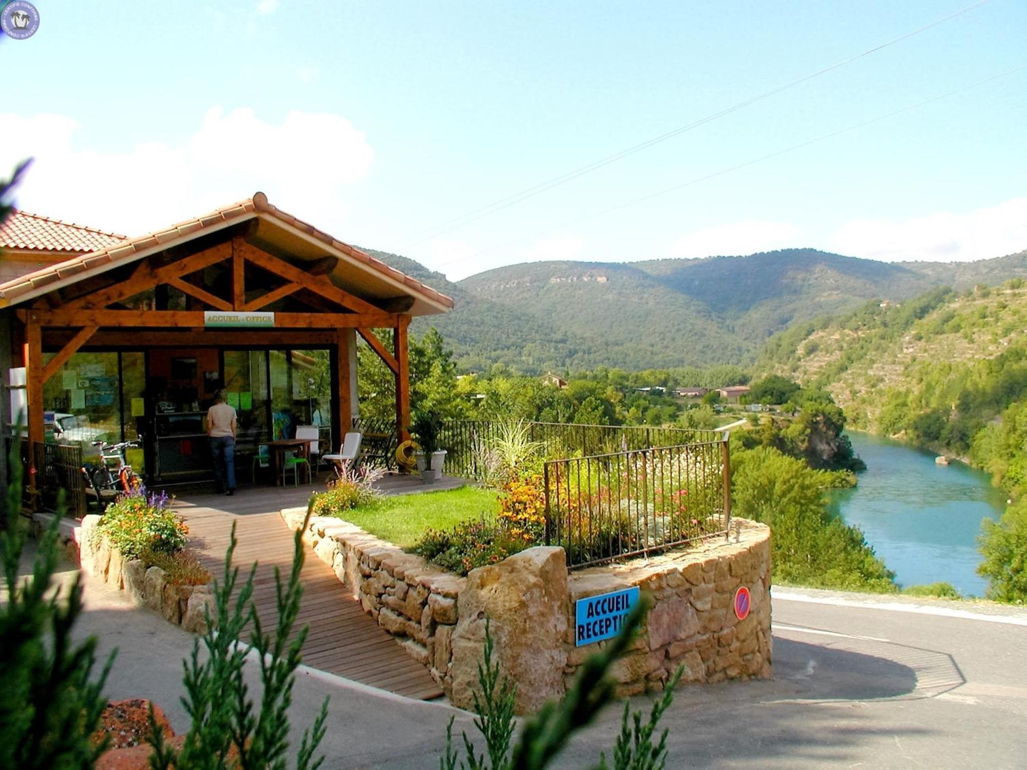 Camping Cascade Aveyron Saint-Rome-de-Tarn Extérieur photo