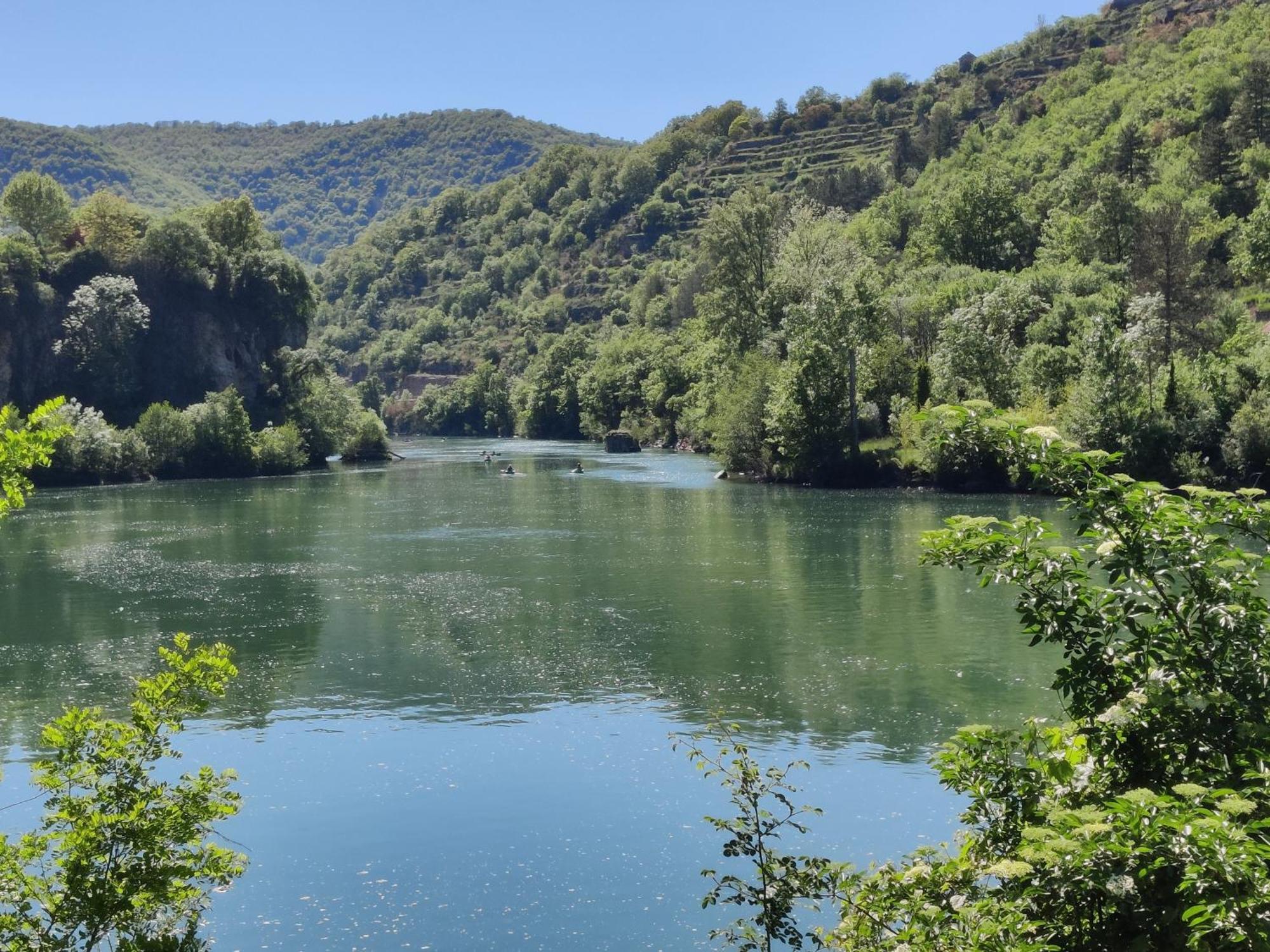 Camping Cascade Aveyron Saint-Rome-de-Tarn Extérieur photo